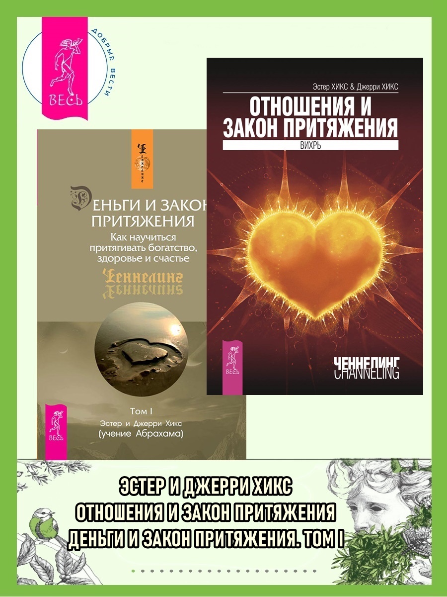 читать Отношения и Закон Притяжения: Вихрь. Деньги и Закон Притяжения: Как научиться притягивать богатство, здоровье и счастье. Том 1