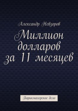 читать Миллион долларов за 11 месяцев. Парикмахерское дело