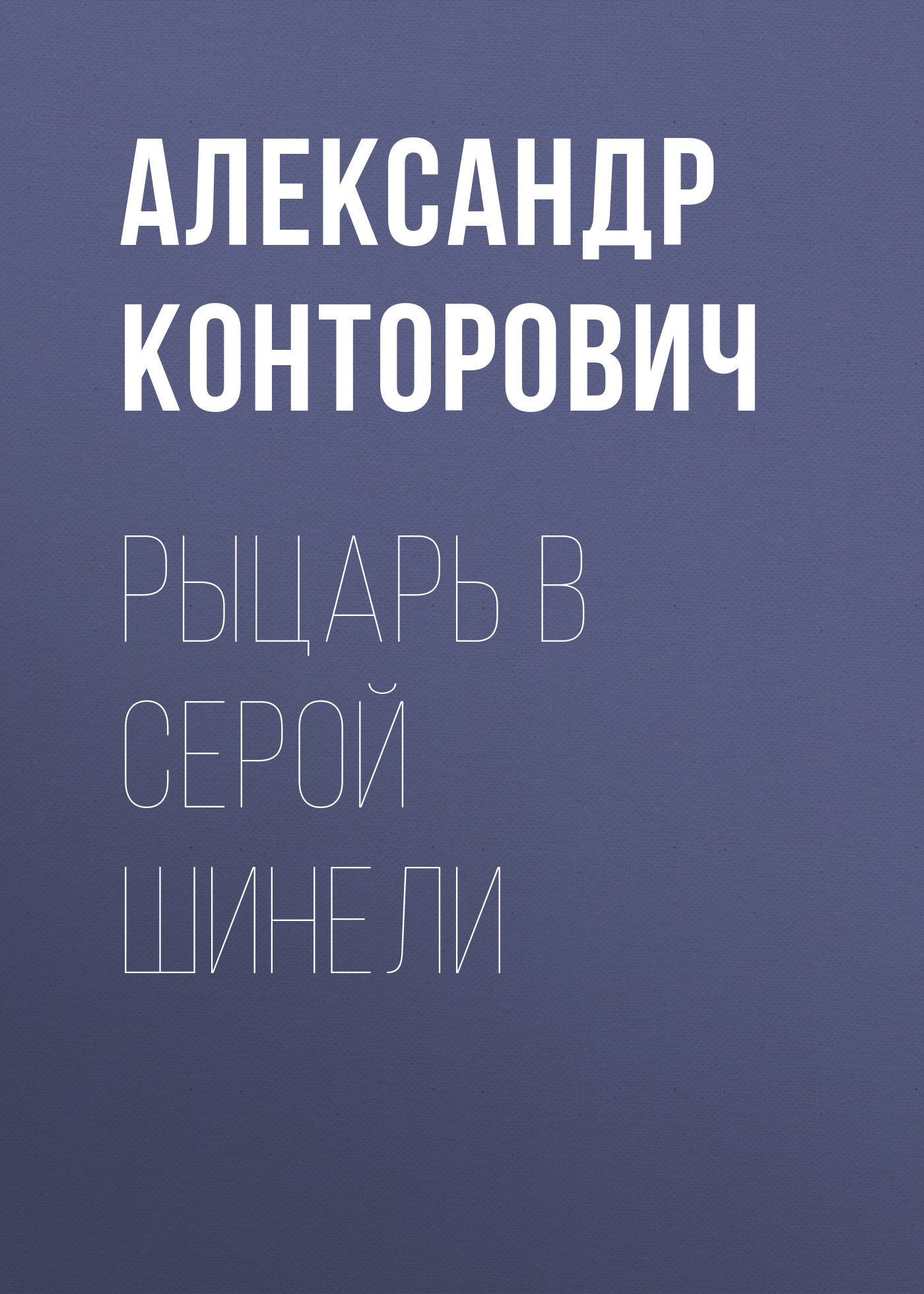 читать Рыцарь в серой шинели