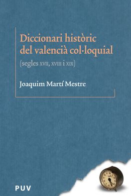 читать Diccionari històric del valencià col·loquial