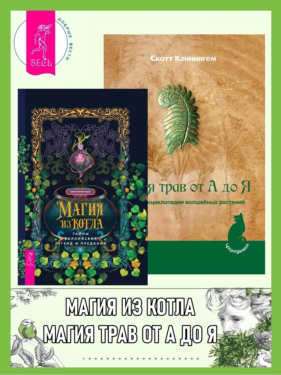 читать Магия из котла: тайны валлийских легенд и преданий. Магия трав от А до Я: Полная энциклопедия волшебных растений