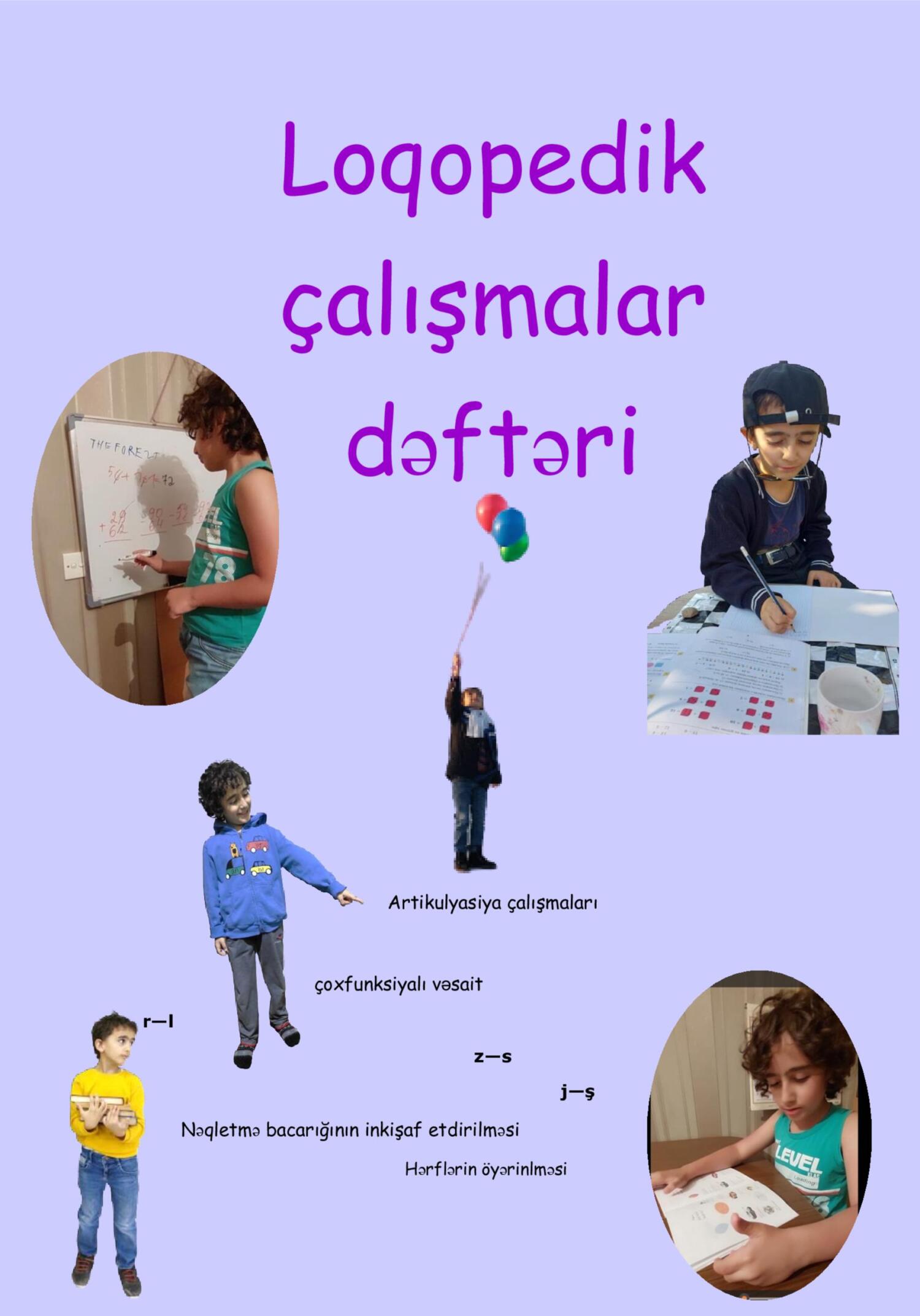 читать Loqopedik çalışmalar dəftəri