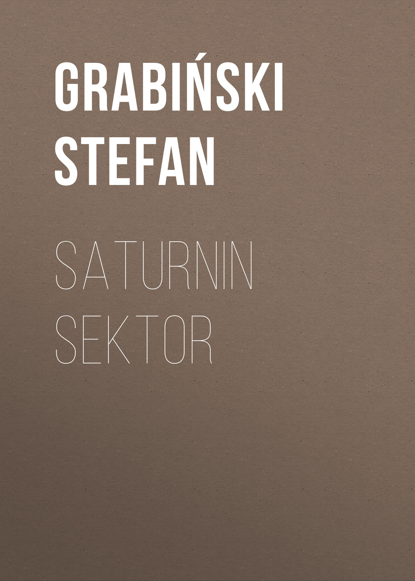 читать Saturnin Sektor