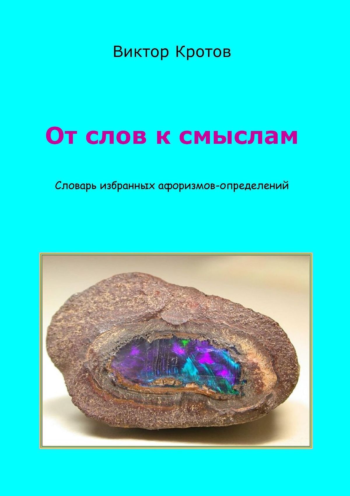 читать От слов к смыслам. Словарь избранных афоризмов-определений