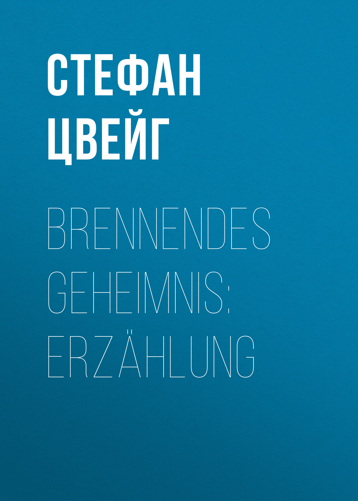 читать Brennendes Geheimnis: Erzählung