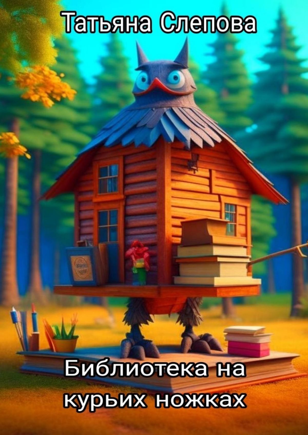читать Библиотека на курьих ножках