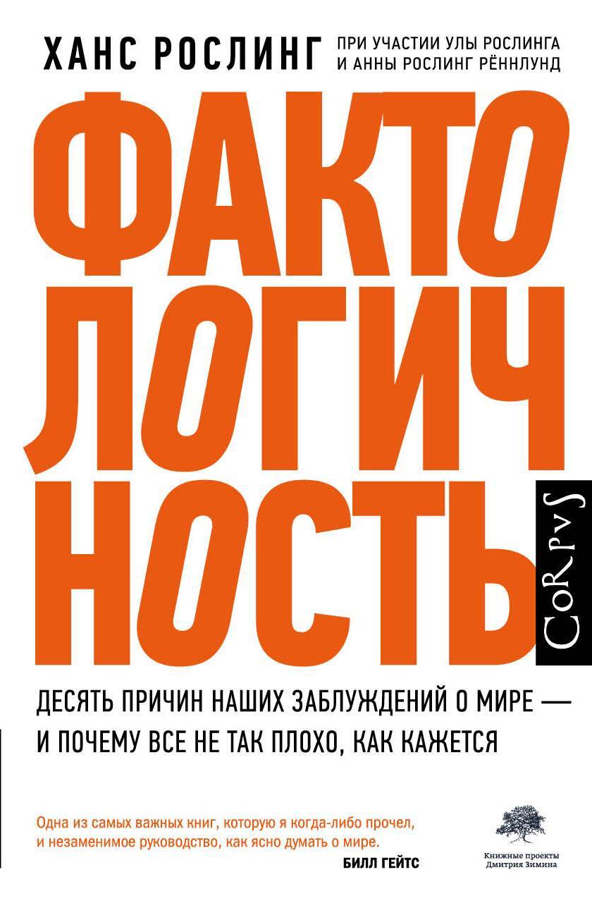 читать Фактологичность. Десять причин наших заблуждений о мире – и почему все не так плохо, как кажется