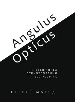 читать Angulus / Opticus. Третья книга стихотворений. 20092011 гг.