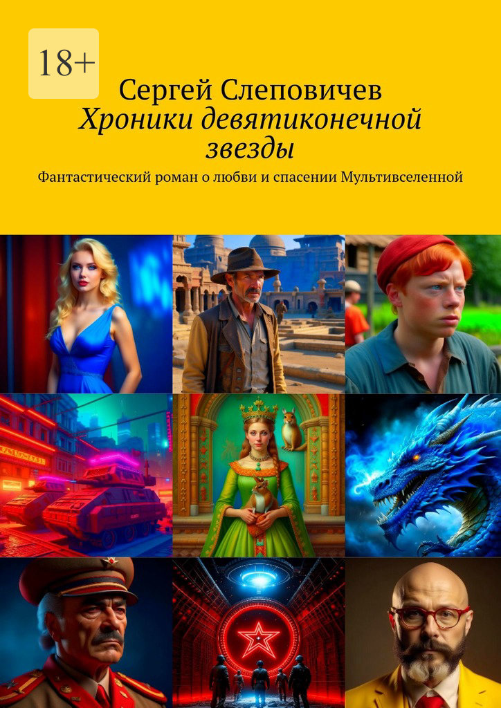 читать Хроники девятиконечной звезды. Фантастический роман о любви и спасении Мультивселенной