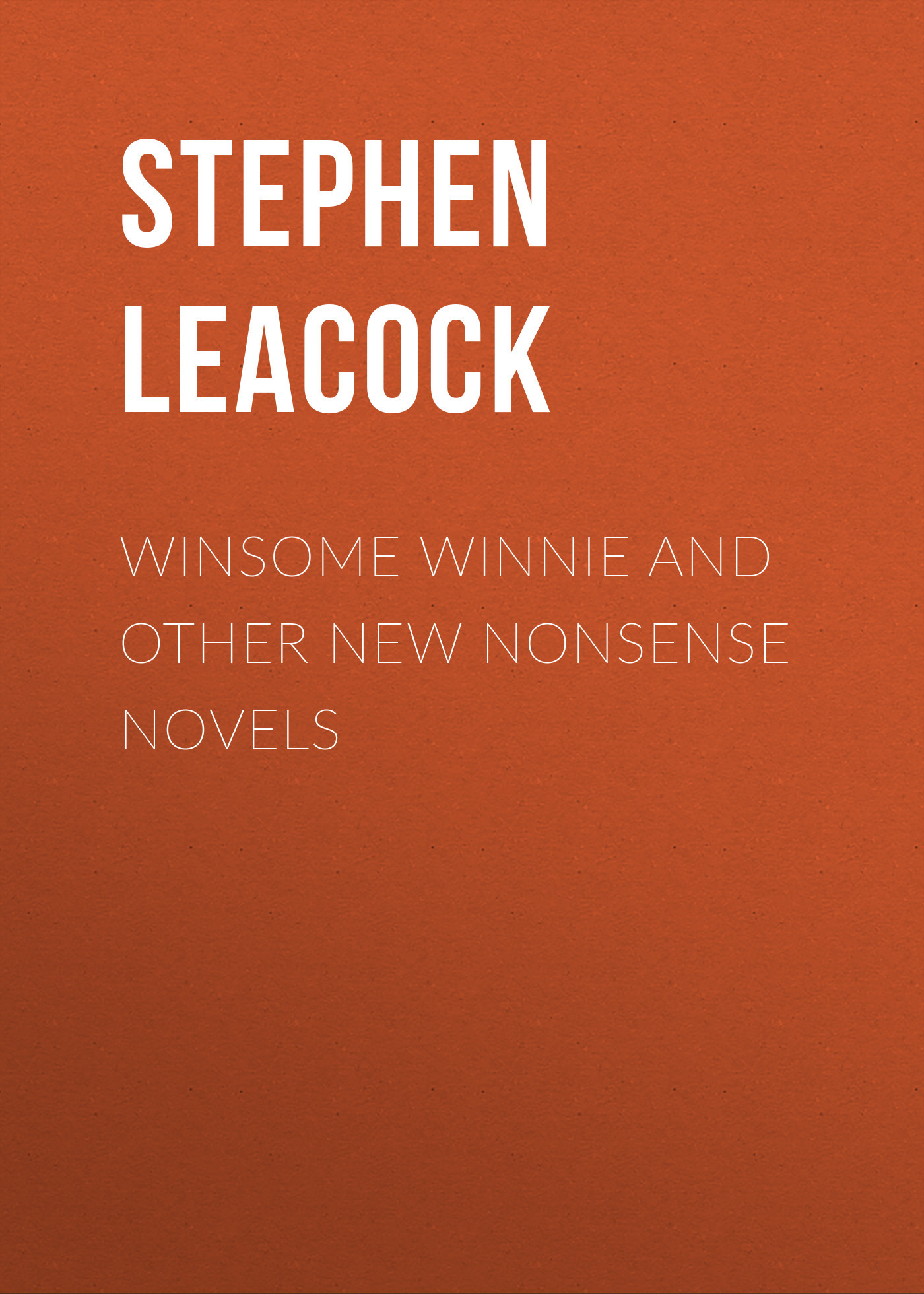 читать Winsome Winnie and other New Nonsense Novels