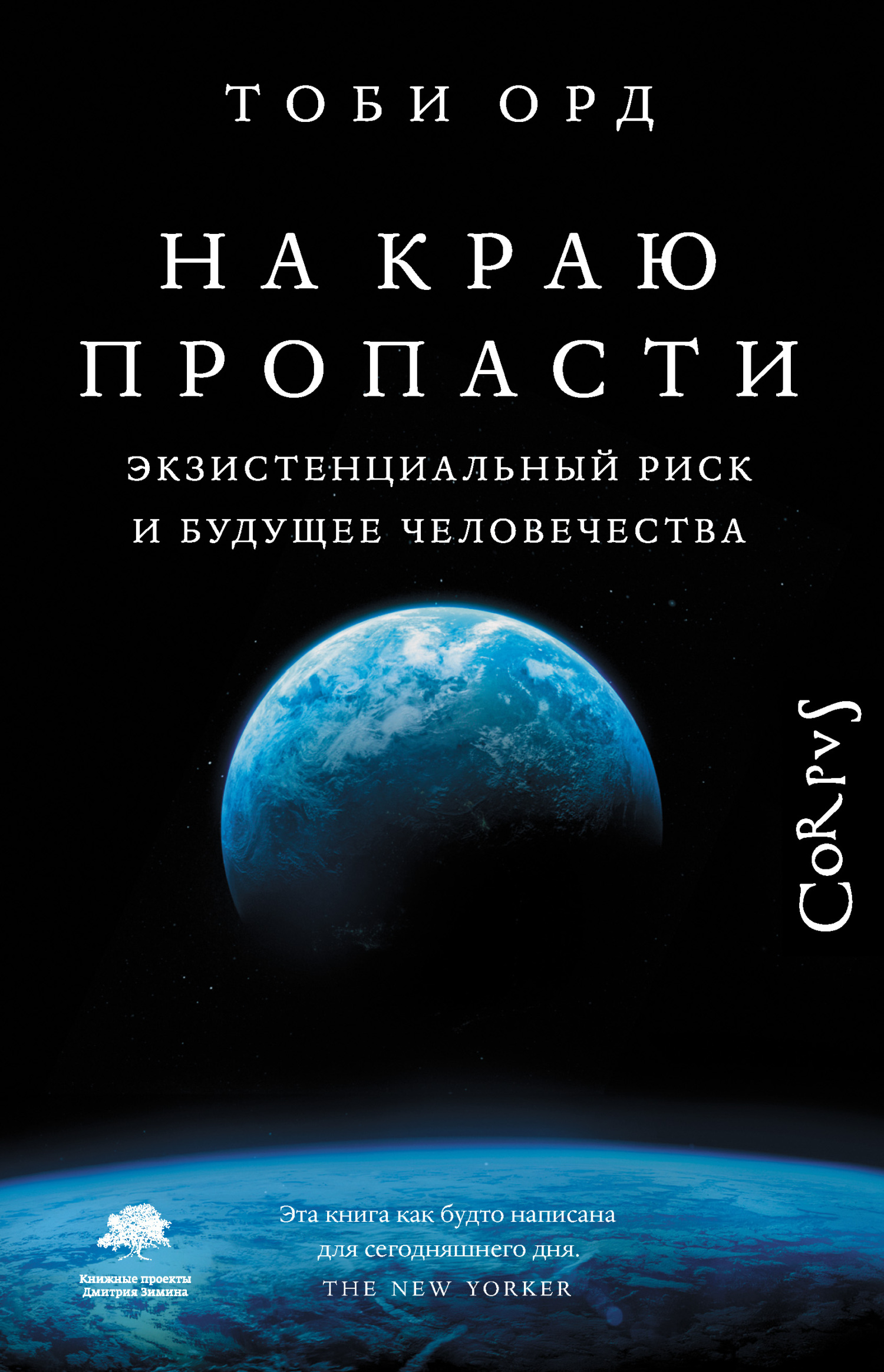 читать На краю пропасти. Экзистенциальный риск и будущее человечества
