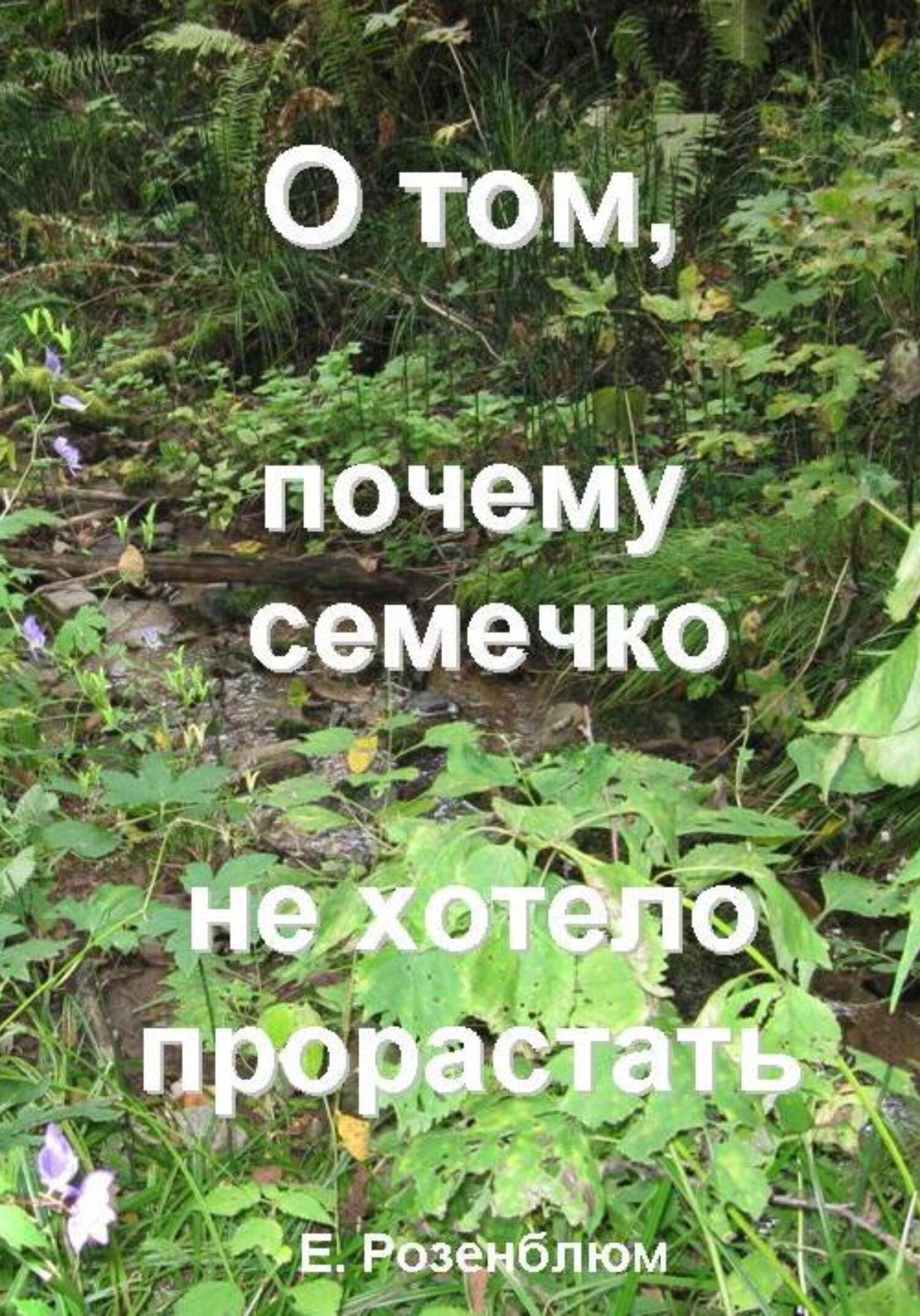 читать О том, почему семечко не хотело прорастать