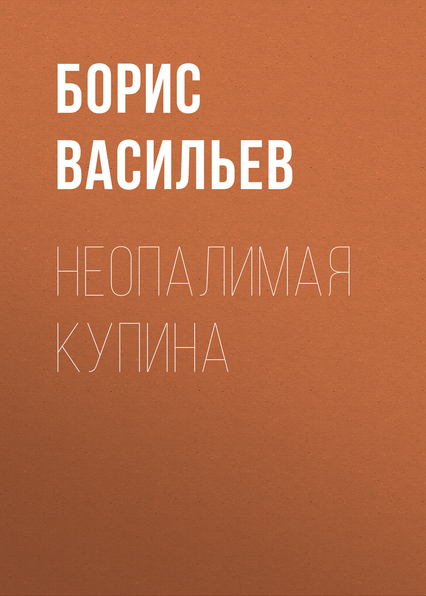 читать Неопалимая купина