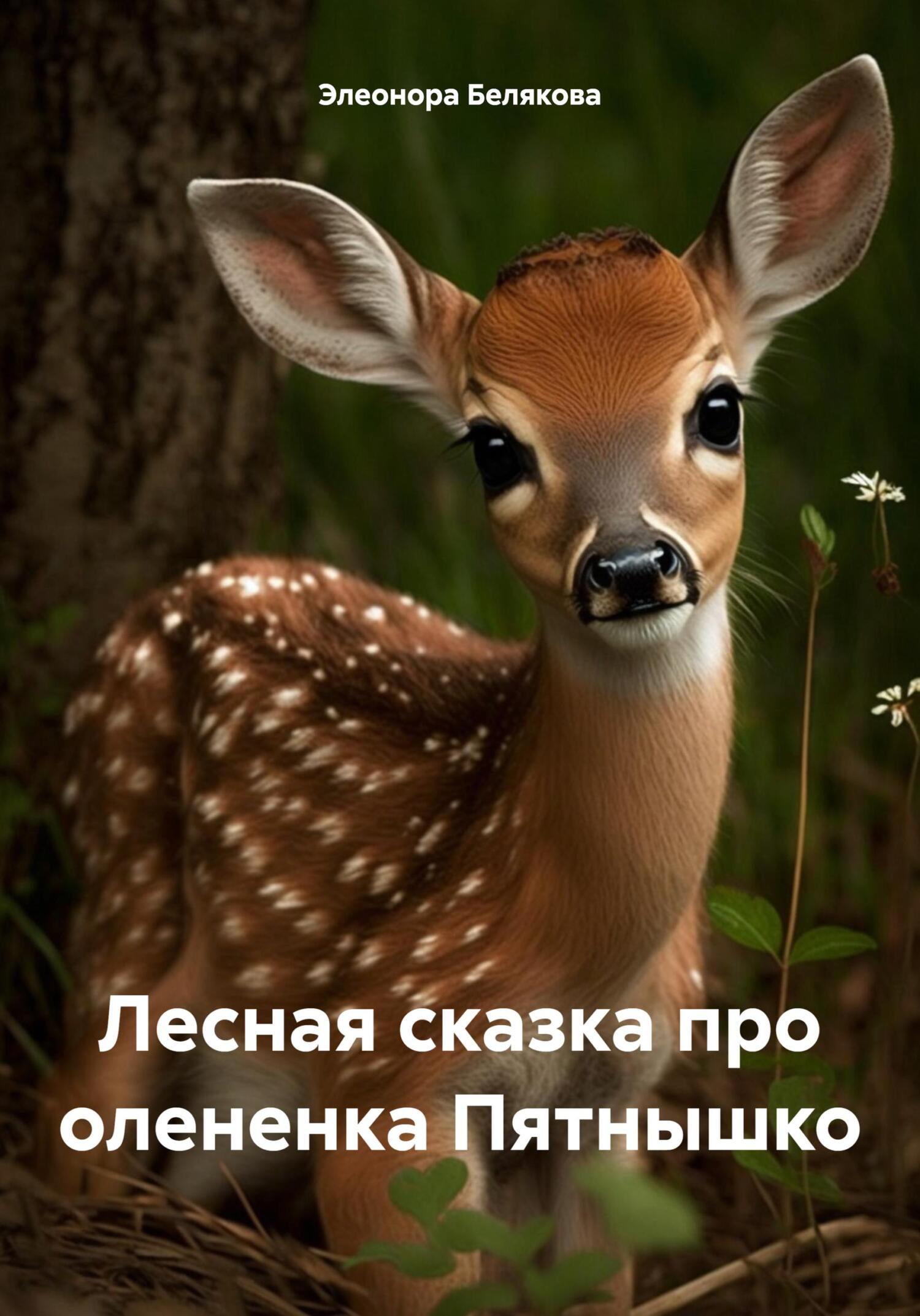 читать Лесная сказка про олененка Пятнышко