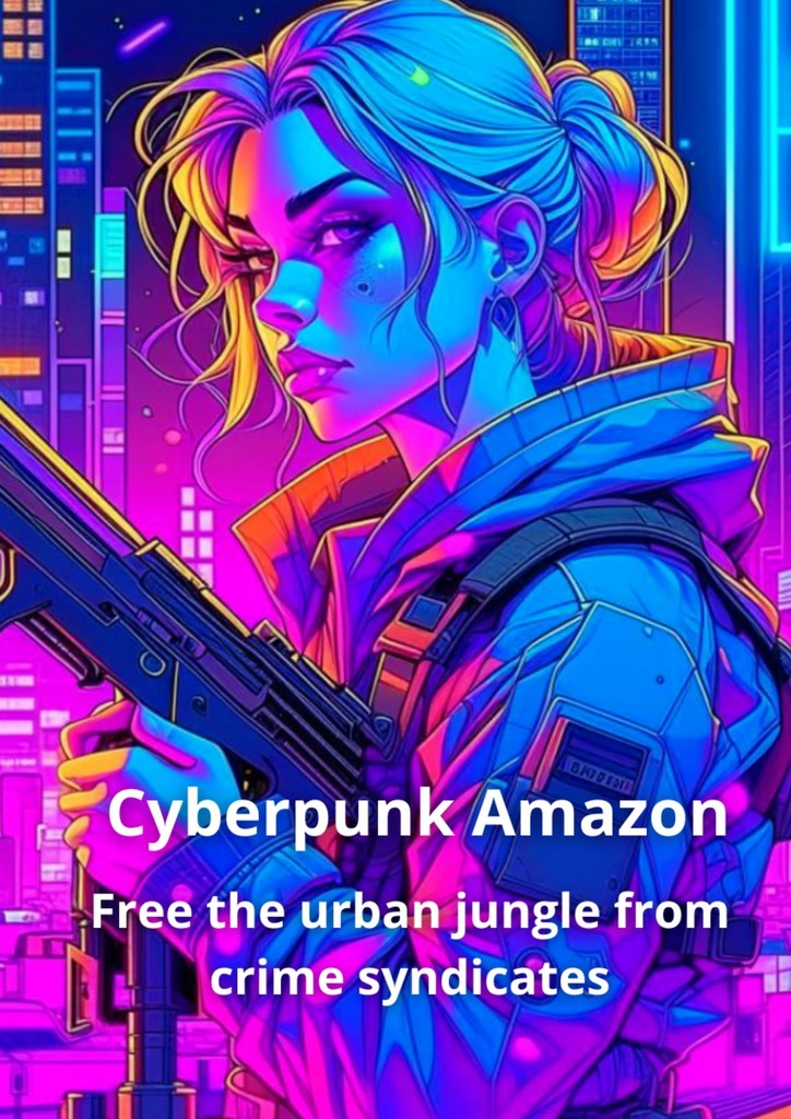 читать Cyberpunk amazon. Free the urban jungle from crime syndicates
