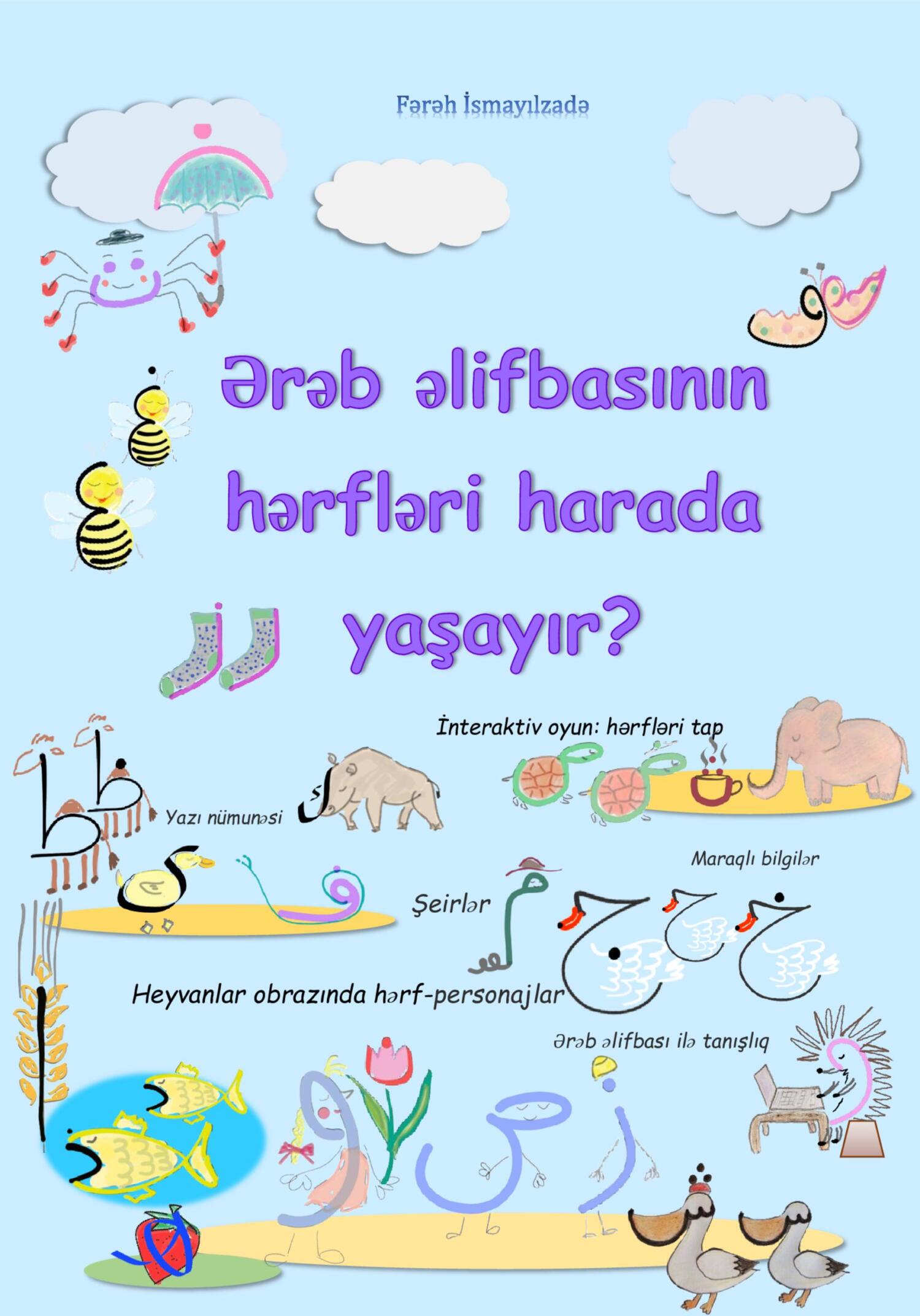 читать Ərəb əlifbasının hərfləri harada yaşayır? İnteraktiv elementlər