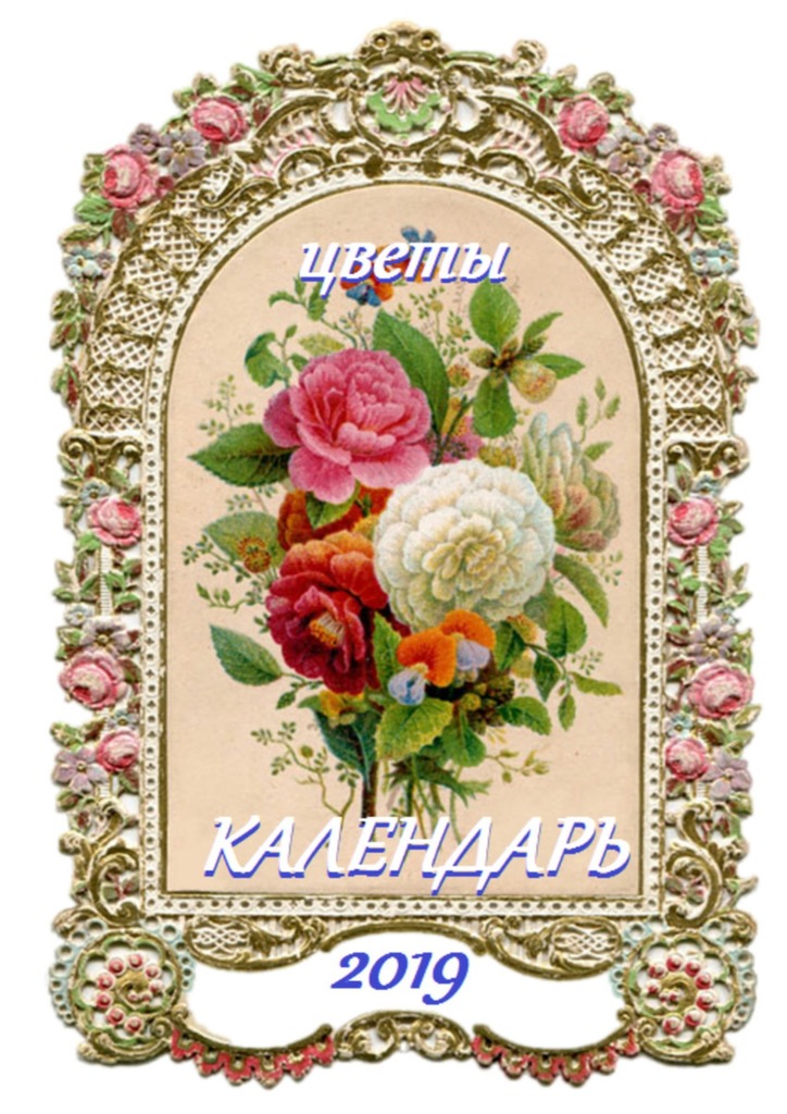 читать Цветы. Календарь-2019