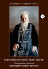 читать Возрождение церковной жизни в Сибири. По страницам дневников архимандрита Серафима (Александра Егоровича Брыксина), в схиме Иринея