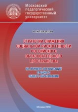 читать Стратегии снижения социальной рискогенности российского образовательного пространства (на примере организаций среднего общего образования)