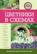 читать Цветники в схемах