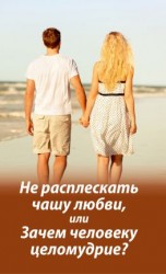 читать Не расплескать чашу любви, или Зачем человеку целомудрие?