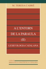 читать A l'entorn de la paraula (II): lexicologia catalana