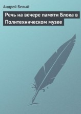 читать Речь на вечере памяти Блока в Политехническом музее