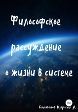 читать Философское рассуждение о жизни в системе