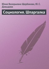 читать Социология. Шпаргалка