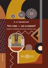 читать Что там   за словом? Вопросы интерфейсной теории значения слова