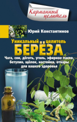 читать Уникальный целитель берёза. Чага, сок, дёготь, уголь, эфирное масло, бетулин, щёлок, настойки, отвары для вашего здоровья