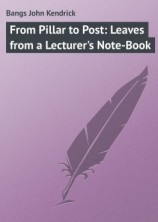 читать From Pillar to Post: Leaves from a Lecturer's Note-Book
