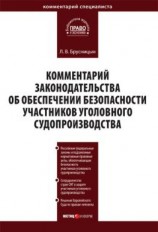 читать Комментарий законодательства об обеспечении безопасности участников уголовного судопроизводства