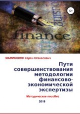 читать Пути совершенствования методологии финансово-экономической экспертизы. Методическое пособие