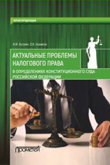 читать Актуальные проблемы налогового права в определениях Конституционного Суда Российской Федерации