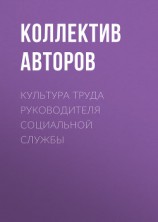 читать Культура труда руководителя социальной службы