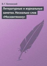 читать Литературные и журнальные заметки. Несколько слов «Москвитянину»