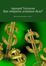 читать Как открыть успешное дело? Записки миллионера. Часть 1