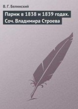 читать Париж в 1838 и 1839 годах. Соч. Владимира Строева