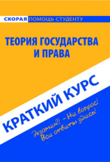 читать Теория государства и права. Краткий курс