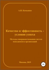 читать Качество и эффективность  условия успеха. Методы совершенствования систем менеджмента организаций