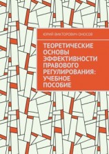 читать Теоретические основы эффективности правового регулирования: учебное пособие
