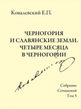 читать Собрание сочинений. Том 5. Черногория и славянские земли. Четыре месяца в Черногории.