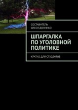 читать Шпаргалка по уголовной политике. Кратко для студентов