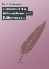 читать «Сочинения Н. А. Добролюбова». – Н. В. Шелгунов в «Очерках русской жизни». – «Современные течения» в характеристике г. Южакова